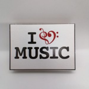 I love music (muzieknoten)