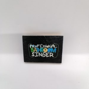 Professional bathroom singer (black)