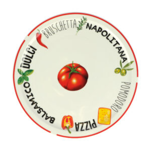 Pizzabord pomodoro <br> diameter 30 cm <BR> 25% KORTING