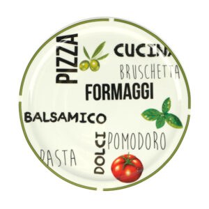 Pizzabord <br> diameter 30 cm. <BR> 25% KORTING
